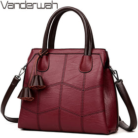 Sac A Main Genuine Leather Luxury Handbags Women Bags Designer Hand bags Women Shoulder Crossbody Messenger Bag 2019 Casual Tote