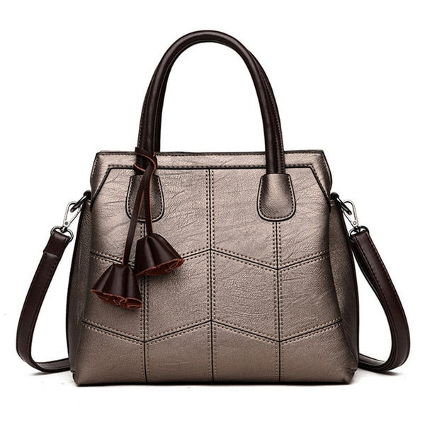 Sac A Main Genuine Leather Luxury Handbags Women Bags Designer Hand bags Women Shoulder Crossbody Messenger Bag 2019 Casual Tote