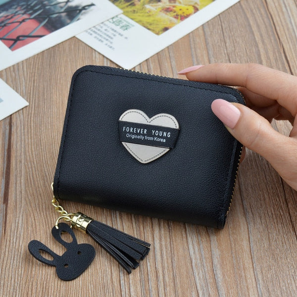2019 Cartoon Leather Women Purse Pocket Ladies Clutch Wallet Women Short Card Holder Cute Girls Deer Wallet Cartera Mujer W061