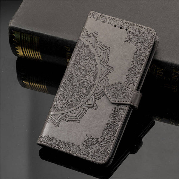 3D Flower Leather Case For Samsung Galaxy A50 A30S A10 A20 A40 A70 A80 J2 Core J3 J5 J7 A5 J1 2016 2017 A6 J6 J4 Plus 2018 Cover