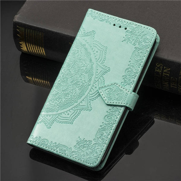 3D Flower Leather Case For Samsung Galaxy A50 A30S A10 A20 A40 A70 A80 J2 Core J3 J5 J7 A5 J1 2016 2017 A6 J6 J4 Plus 2018 Cover