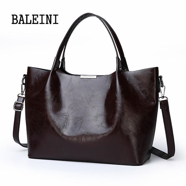 2020 Summer new style Women Bag Handbag Tote Over Shoulder Crossbody Leather Big Brand Black Brown Casual Designer Female Bolsas
