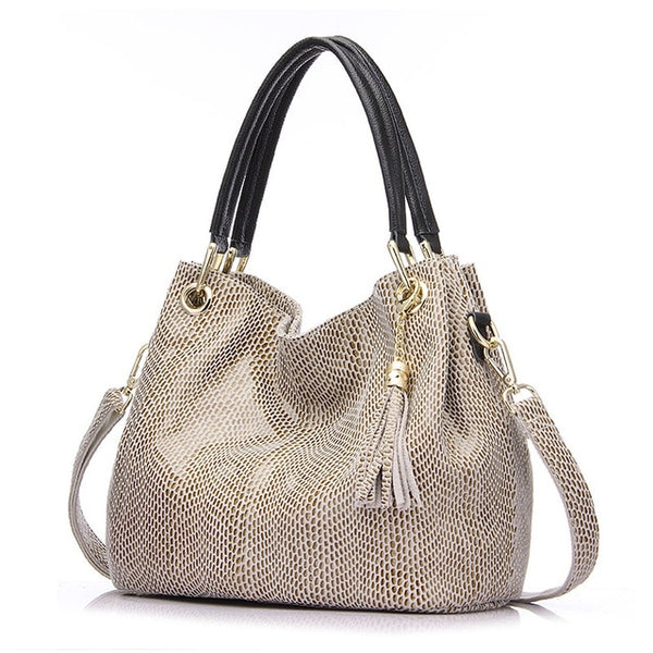 Realer woman handbags genuine leather bag female hobos shoulder crossbody bags high quality leather totes women messenger bag
